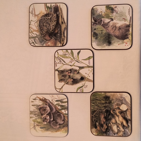 Australia Animal Coaster Set - Picture 15 of 16